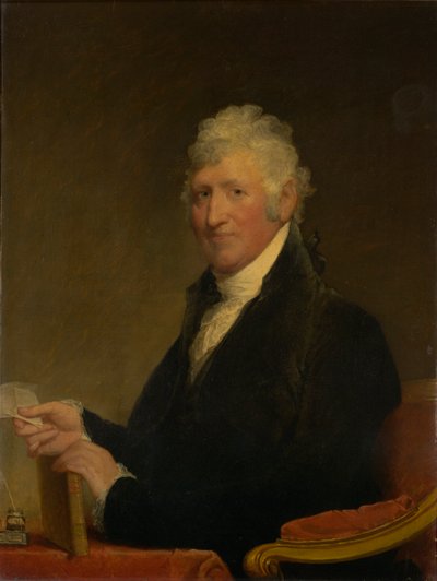 Colonel David Humphreys (1752-1818), B.A. 1771, M.A. 1774 by Gilbert Stuart