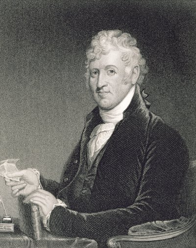 David Humphreys, engraved by George Parker after a copy of the original painting by James Herring by Gilbert Stuart