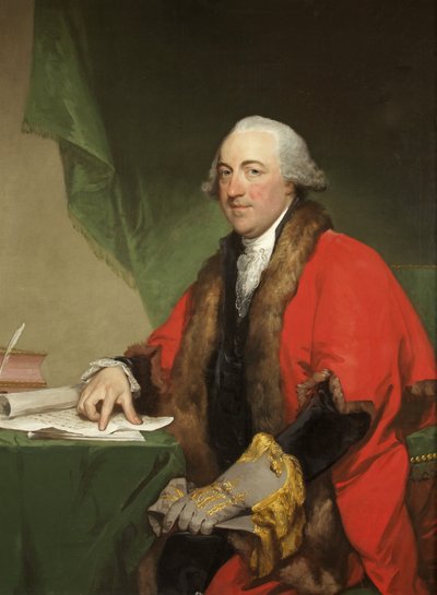 Henry Cruger, of New York, Mayor of Bristol and Master of The Merchant Venturers Society by Gilbert Stuart
