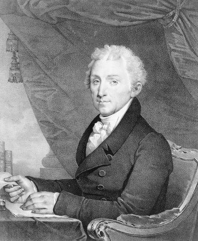 James Monroe, Fifth President of the United States by Gilbert Stuart