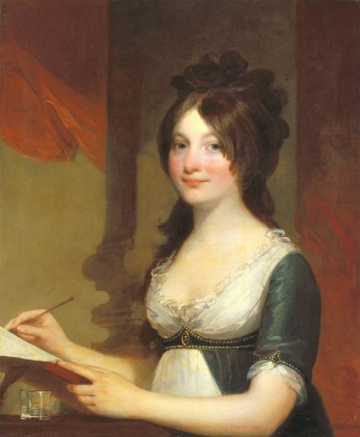 Portrait Of A Young Woman by Gilbert Stuart