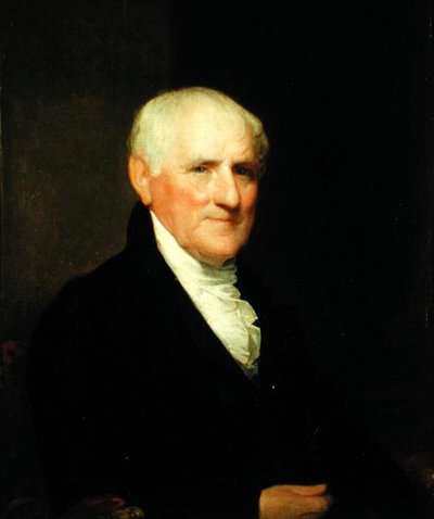Portrait of Egbert Benson (1746-1833), c.1820 by Gilbert Stuart