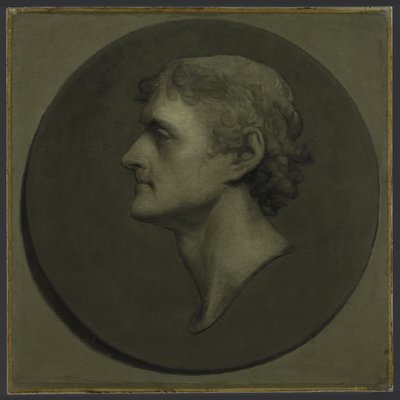 Thomas Jefferson (The Medallion Portrait) by Gilbert Stuart