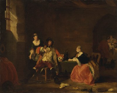 Captain Macheath Upbraided by Polly and Lucy in the 