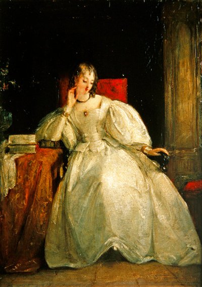 Portrait of a Lady by Gilbert Stuart Newton