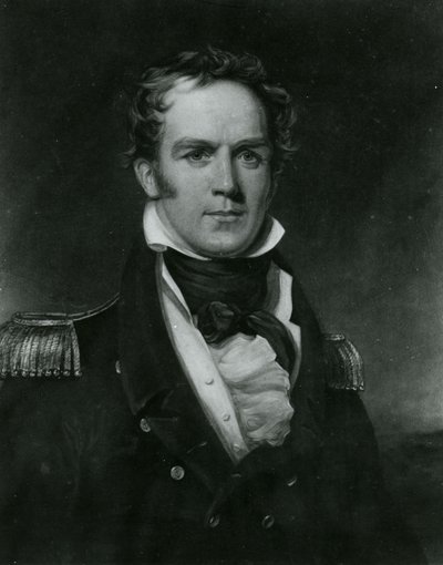 Captain Hugh Clapperton, engraved by Thomas Lupton by Gildon Manton