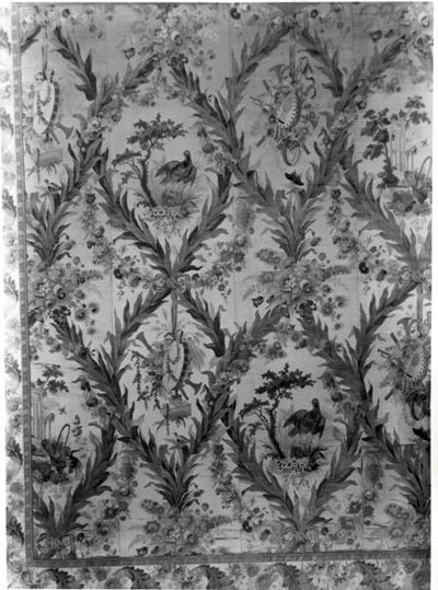 Silk Wallcovering from the Empress