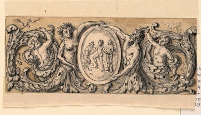 Design for Carved Panel by Gilles Paul Cauvet