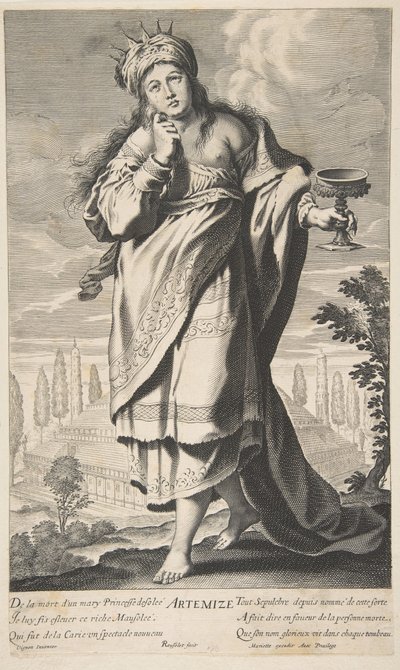 Artemisia by Gilles Rousselet and Abraham Bosse