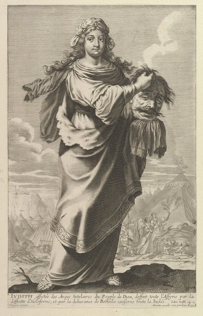 Judith, 1647 by Gilles Rousselet and Abraham Bosse