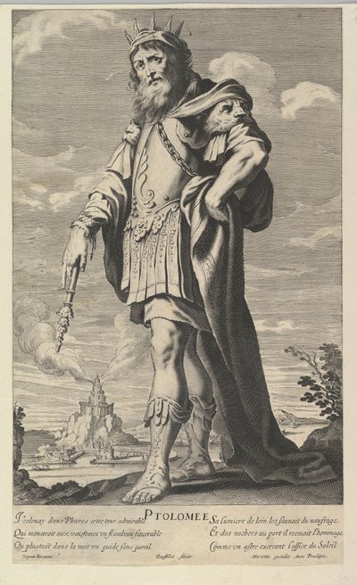 Ptolemy, ca. 1639-40 by Gilles Rousselet and Abraham Bosse