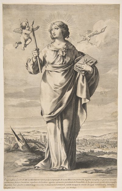 St. Genevieve by Gilles Rousselet