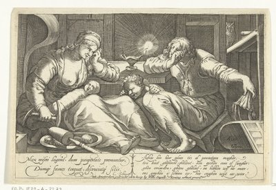 Consequences of Wastefulness in Marriage by Gillis van Breen