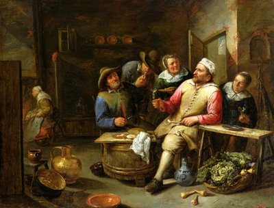 The Lounge Bar, 1657 by Gillis van Tilborgh the younger