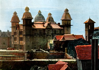Palace of the Ex-First Minister, and the Barracks of the Marines, Madagascar by Gillot