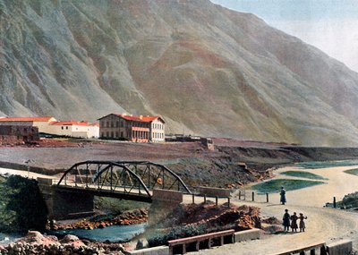 Station at Lars on the Georgian Military Road by Gillot