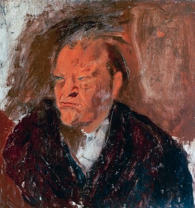 Portrait of Giuseppe Ungaretti by Gino  Bonichi