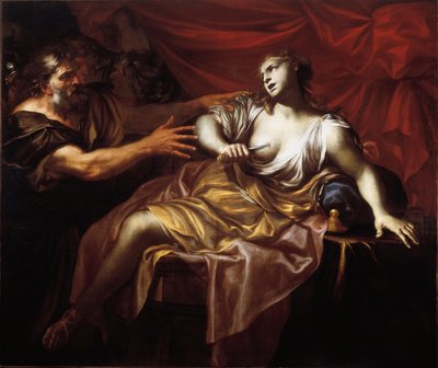 The suicide of Lucretia by Gio Raffaele Badaracco