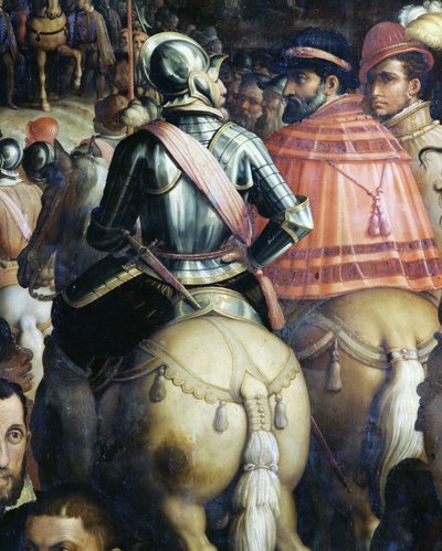 The triumph after the war in Siena, Italy (detail) by Giorgio (and workshop) Vasari