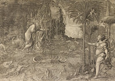 Allegory of Life (Dream of Raphael) by Giorgio Ghisi
