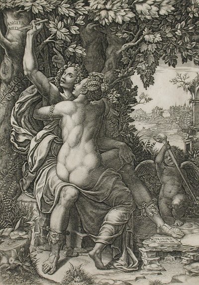 Angelica and Medor by Giorgio Ghisi
