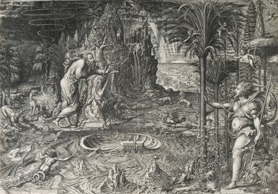 The Allegory of Life The Dream of Raphael by Giorgio Ghisi