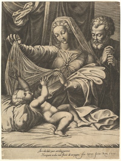 The Madonna of Loreto, by 1575 by Giorgio Ghisi