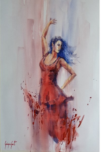 Passionate Red Dance by Giorgio Gosti