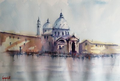 Venetian Basilica Reflection by Giorgio Gosti
