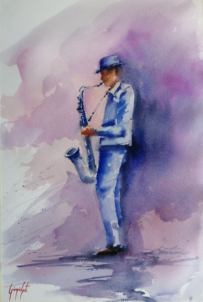 Musician 11 by Giorgio Gosti