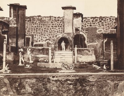 House of Marco Lucrezio, Pompeii by Giorgio Sommer