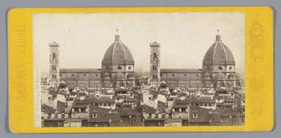 View of Florence Cathedral by Giorgio Sommer