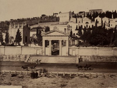 Naples. Camposanto [cemetery] by Giorgio Sommer