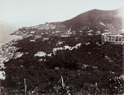 Panoramic View of Casamicciola, Near Naples by Giorgio Sommer