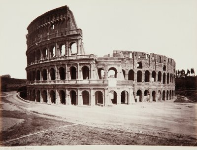 The Colosseum or Flavian Amphitheater, Rome by Giorgio Sommer