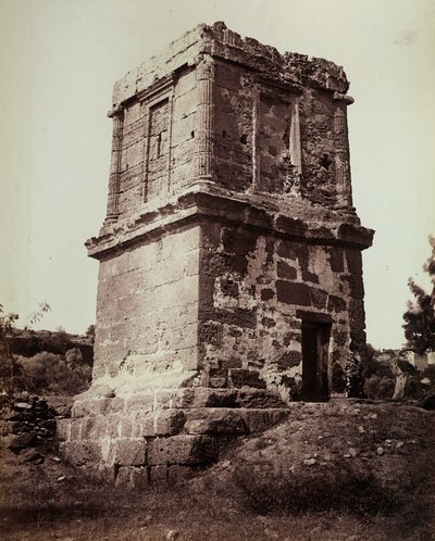 The Tomb of Theron, Valley of the Temples, Agrigento by Giorgio Sommer