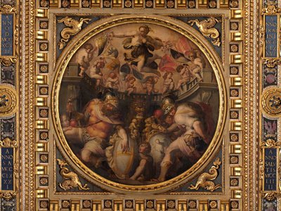 Allegories of the Quarters of Santo Spirito and Santa Croce by Giorgio Vasari