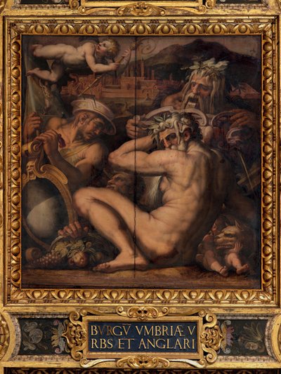 Allegory of Borgo San Sepolcro and Anghiari by Giorgio Vasari