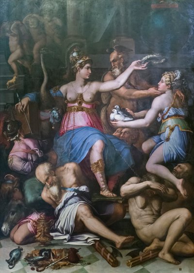 Allegory of Justice, Truth, and Vices by Giorgio Vasari