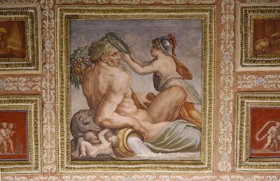 Ceres Nursing Triptolemus (detail) by Giorgio Vasari