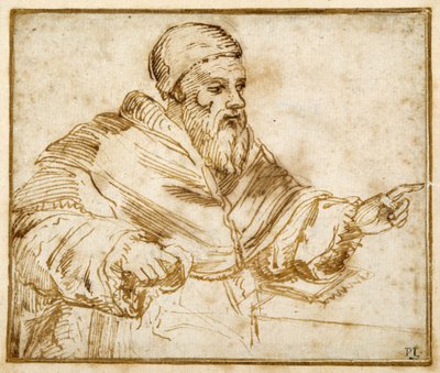 Clement VII Seated at a Table by Giorgio Vasari