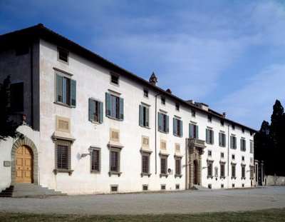 Facade of Villa Medicea of Castello by Giorgio Vasari