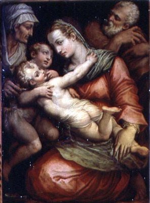 Holy Family with St. Anne and St. John the Baptist by Giorgio Vasari