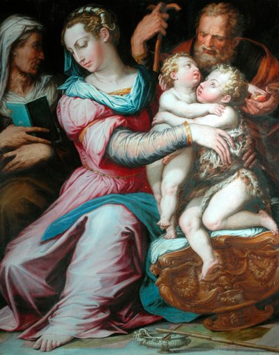 Holy Family with St John by Giorgio Vasari