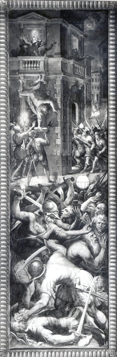 Massacre of Coligny and the Huguenots, 1573 by Giorgio Vasari