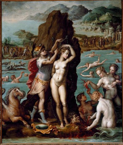 Perseus Liberating Andromeda by Giorgio Vasari
