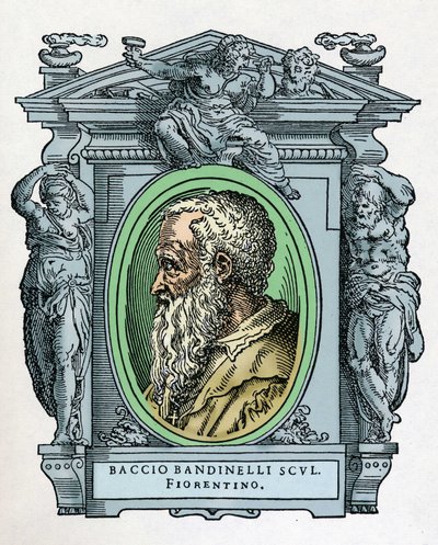 Portrait of Baccio Bandinelli (Firenze) by Giorgio Vasari