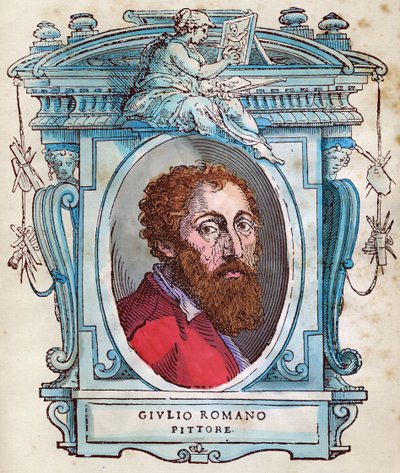 Portrait of Jules Romain by Giorgio Vasari