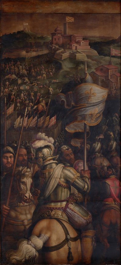 The Capture of the Fortress of Monastero by Giorgio Vasari