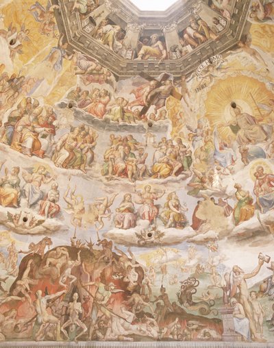 The Last Judgement (detail) by Giorgio Vasari